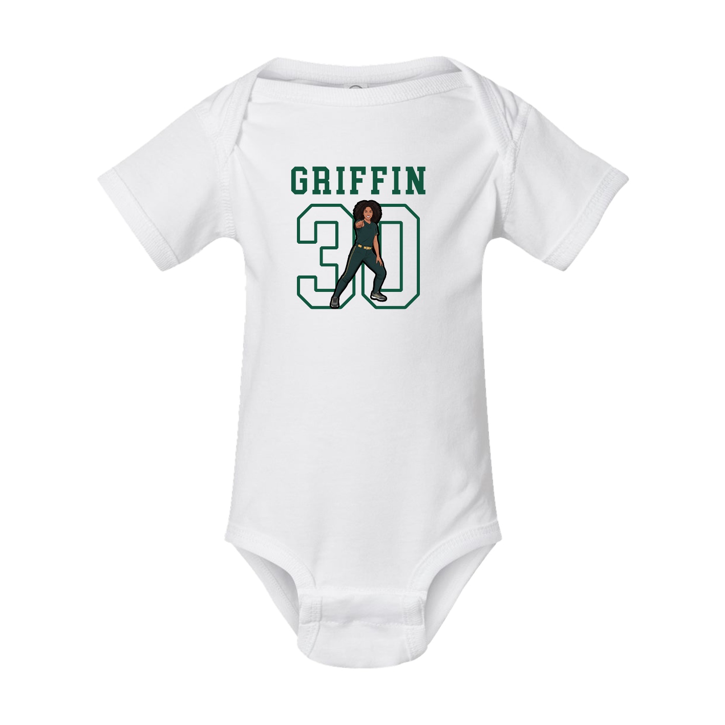 Baby Onesie — Shirsey in White