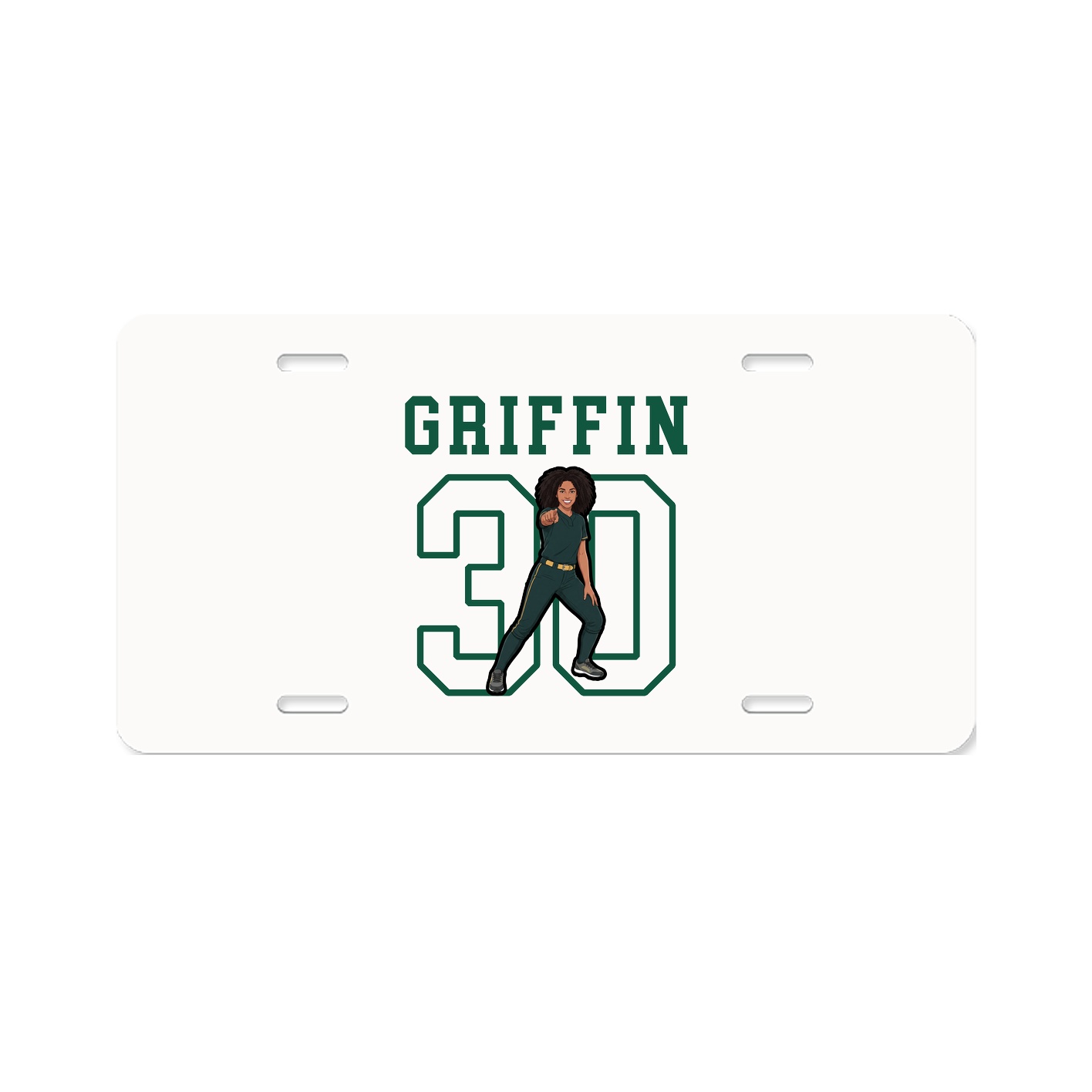 License Plate — Shirsey in Classic