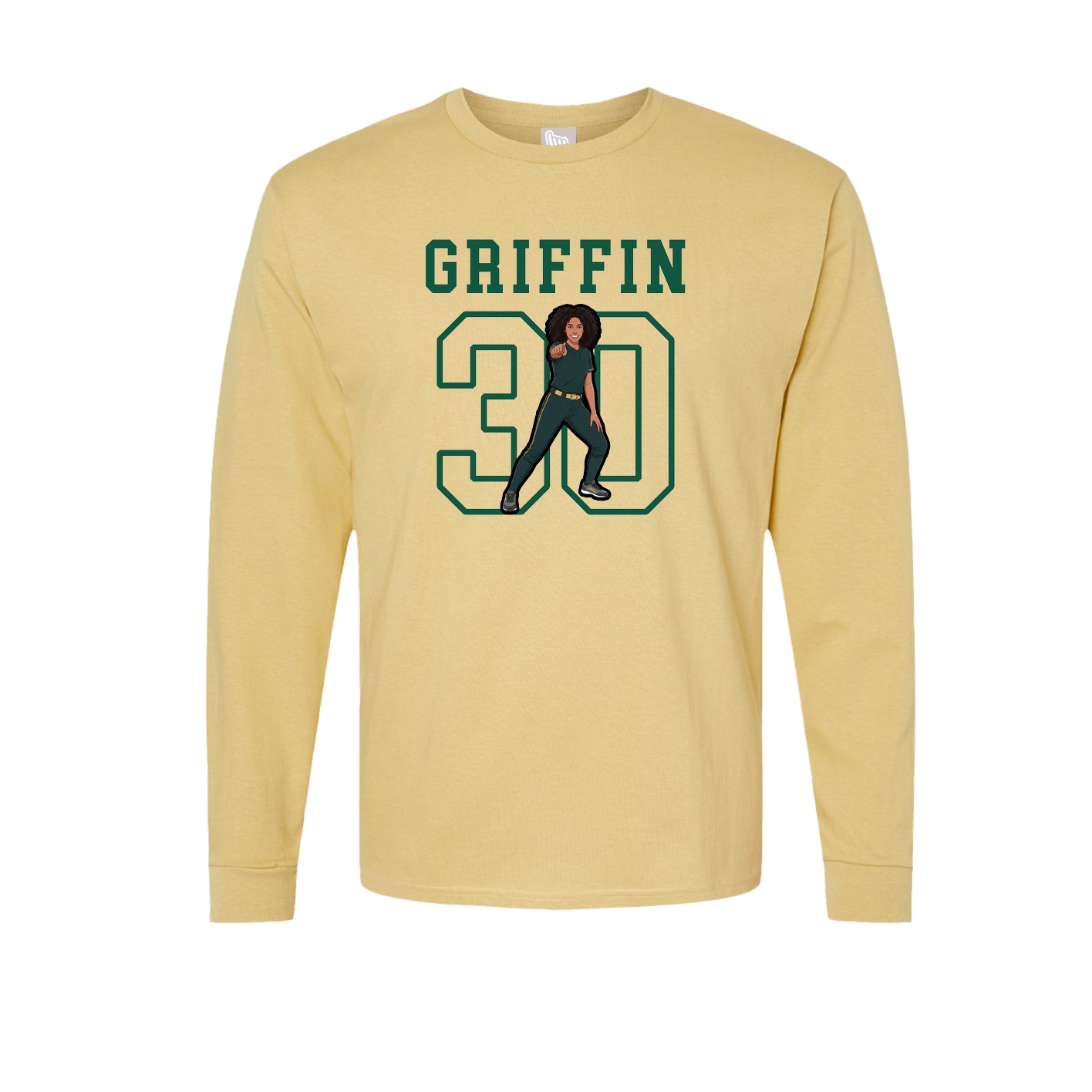 Long Sleeve Tee — Shirsey in Vegas Gold
