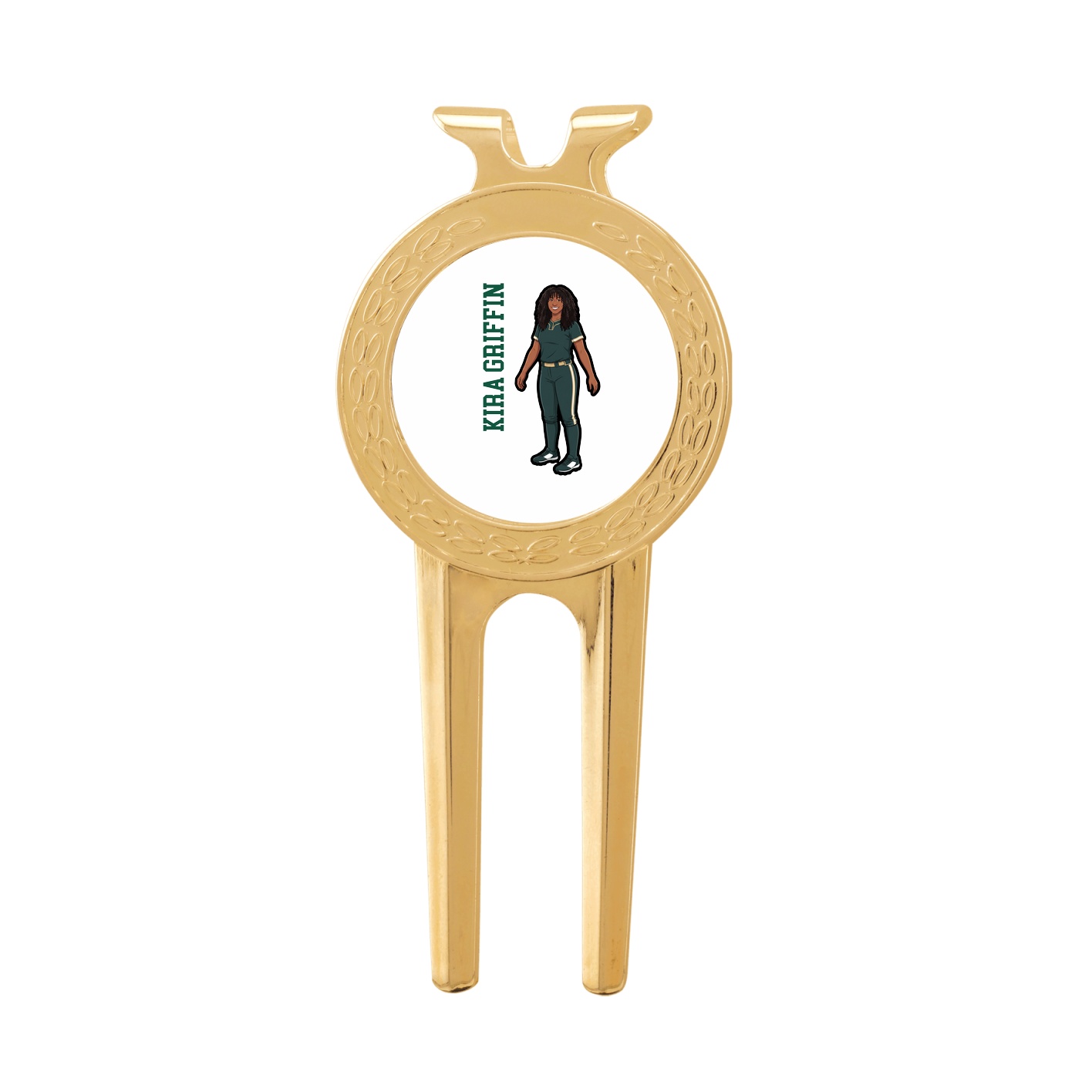Divot Tool with Ball Marker — Name Vertical in Classic