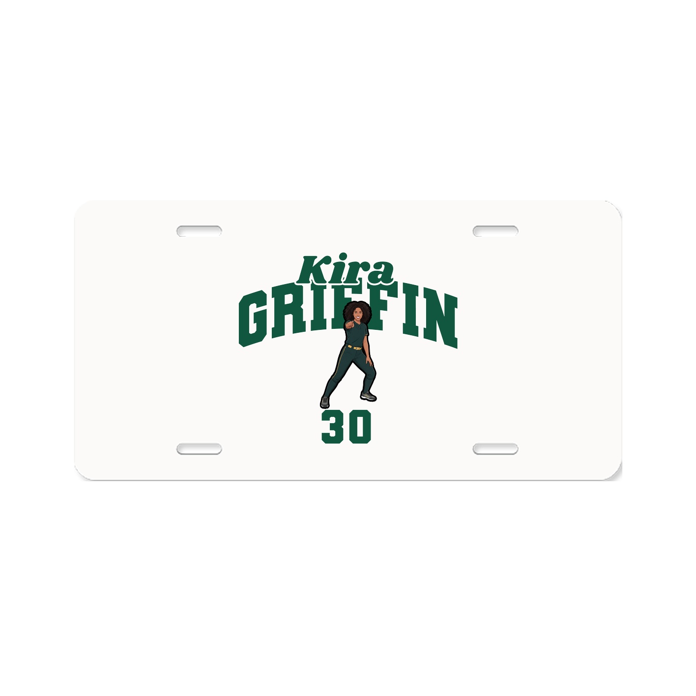 License Plate — Signature Arch in Classic