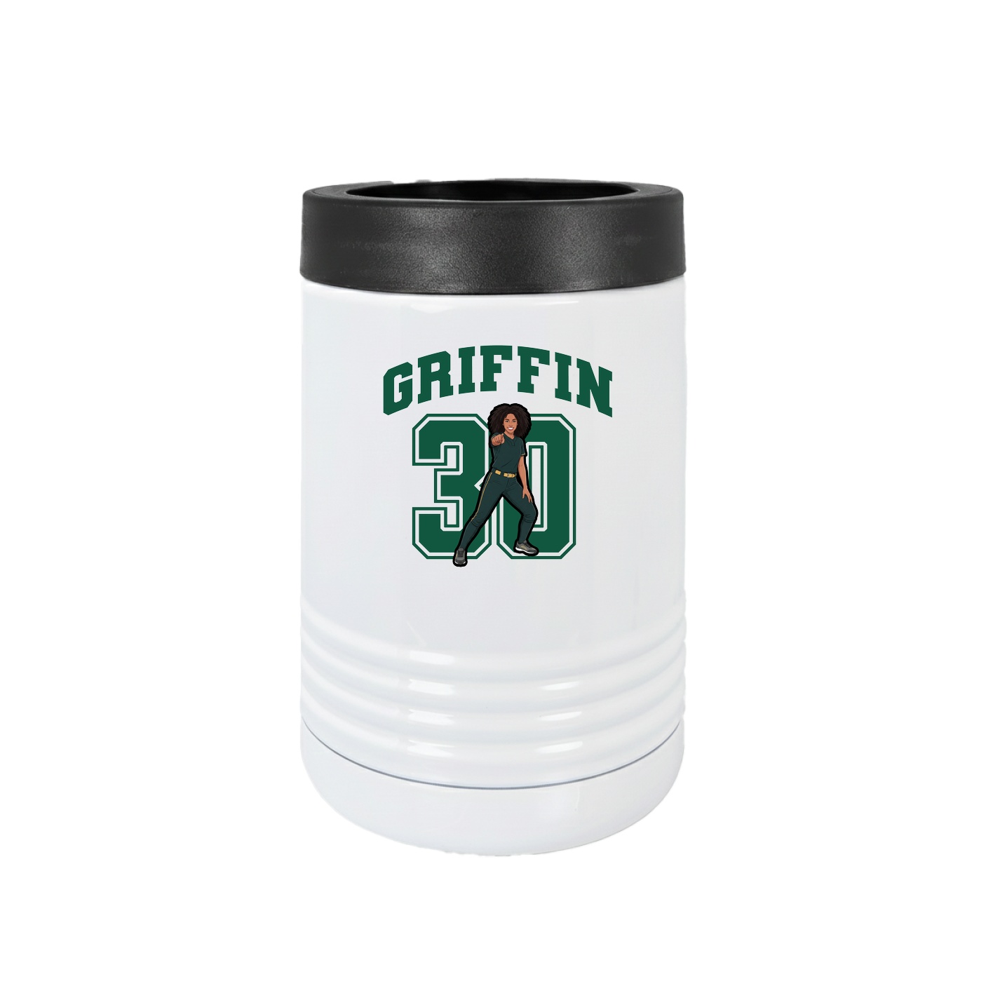 Beverage Holder — Number in White