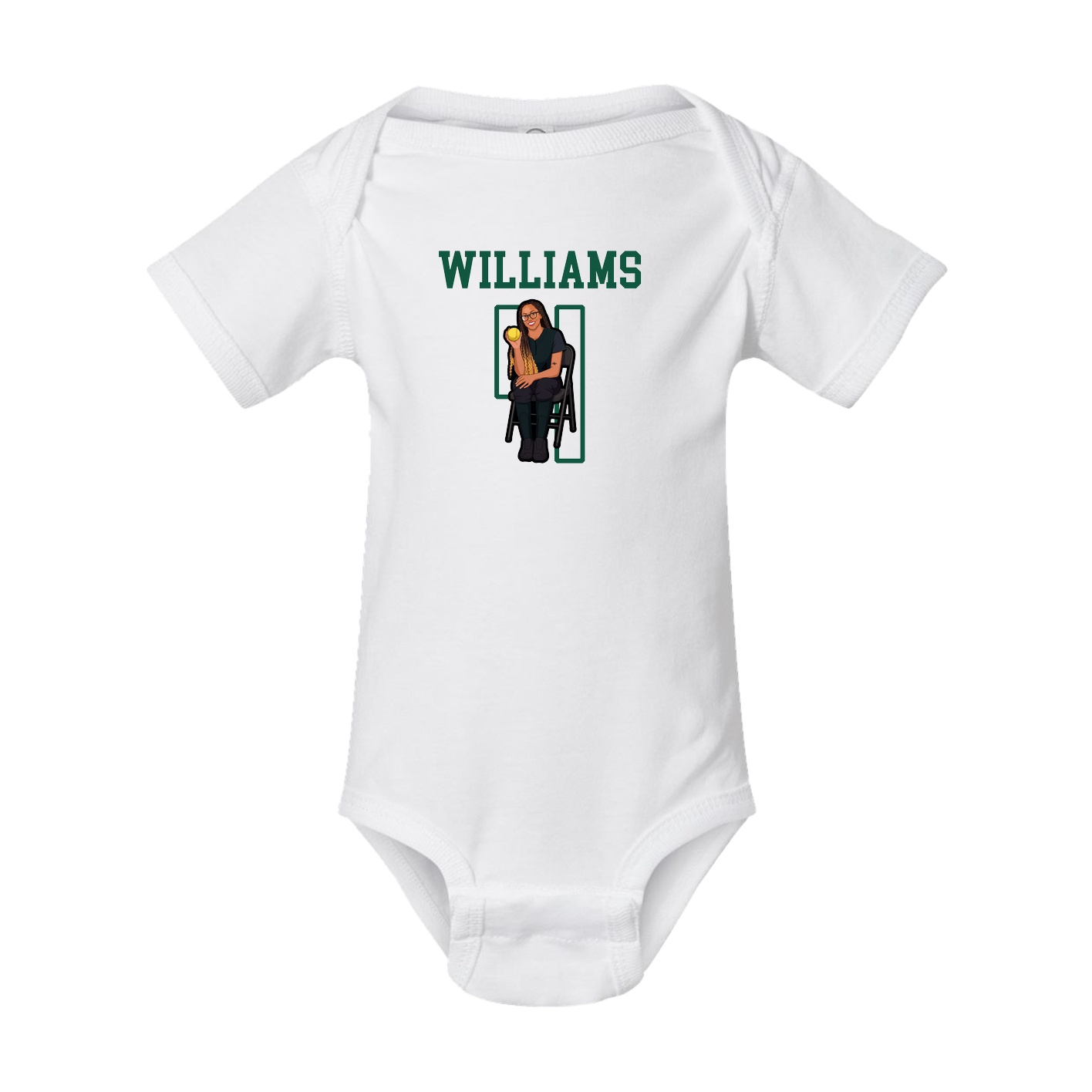 Baby Onesie — Shirsey in White