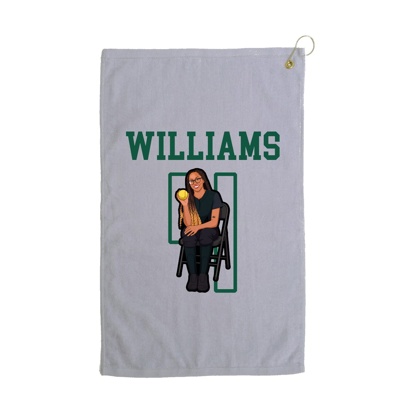 Golf Towel — Shirsey in Grey