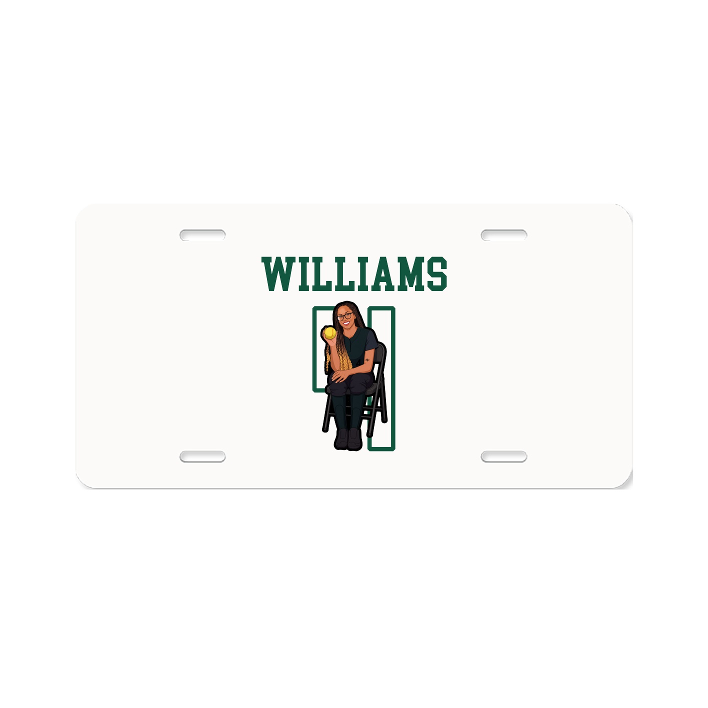 License Plate — Shirsey in Classic