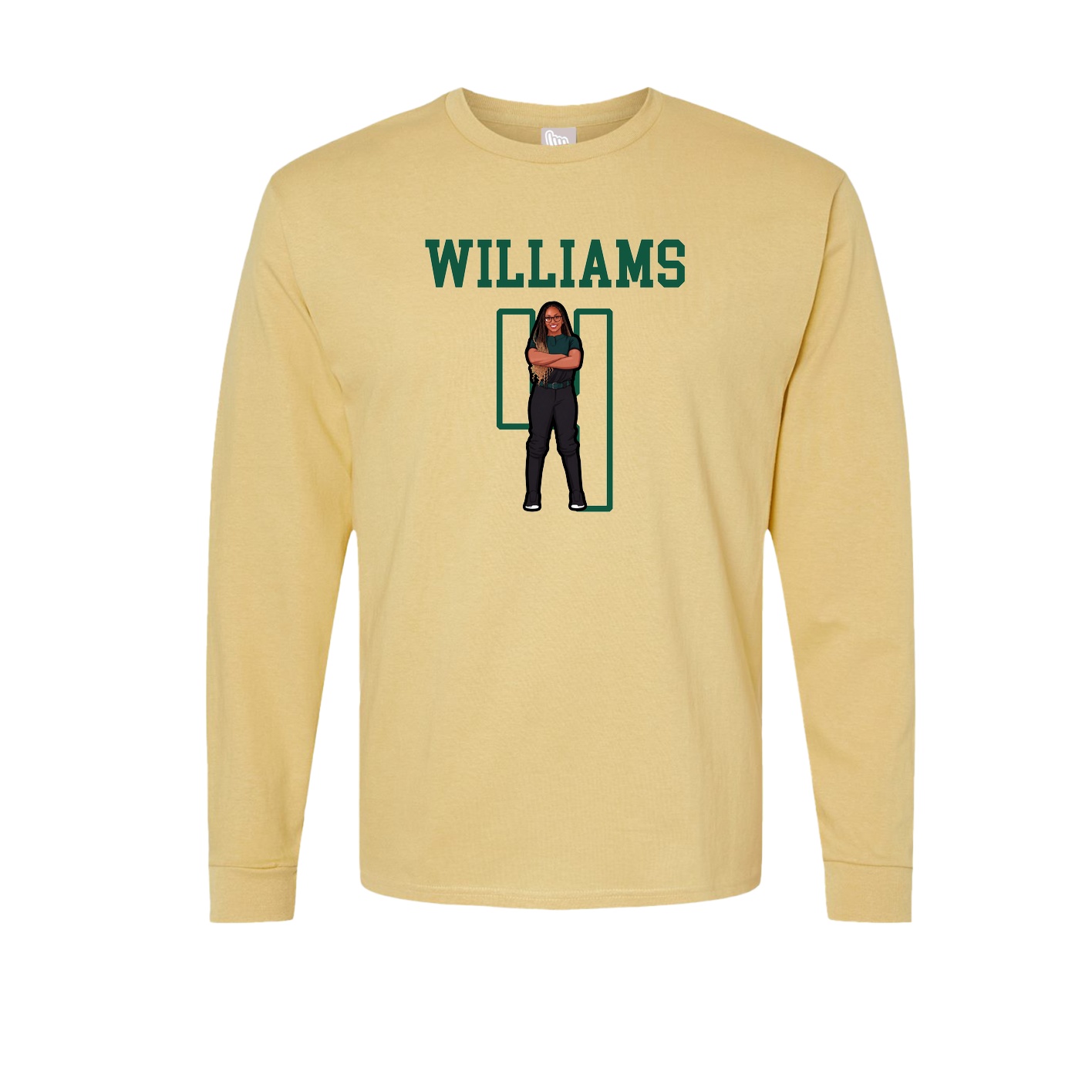 Long Sleeve Tee — Shirsey in Vegas Gold