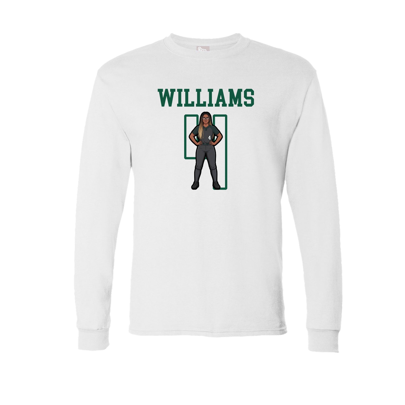 Long Sleeve Tee — Shirsey in White