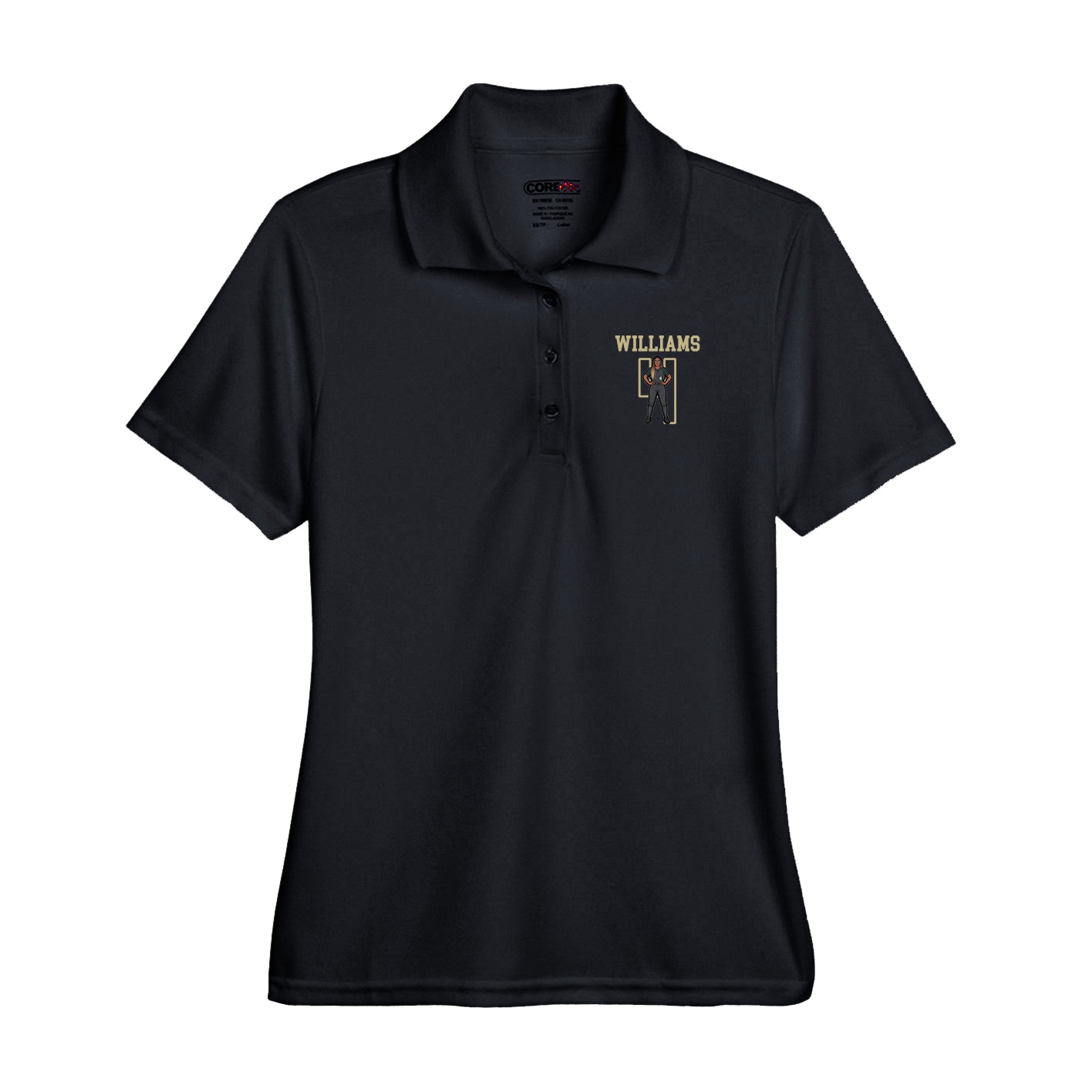 Performance Polo — Shirsey in Black