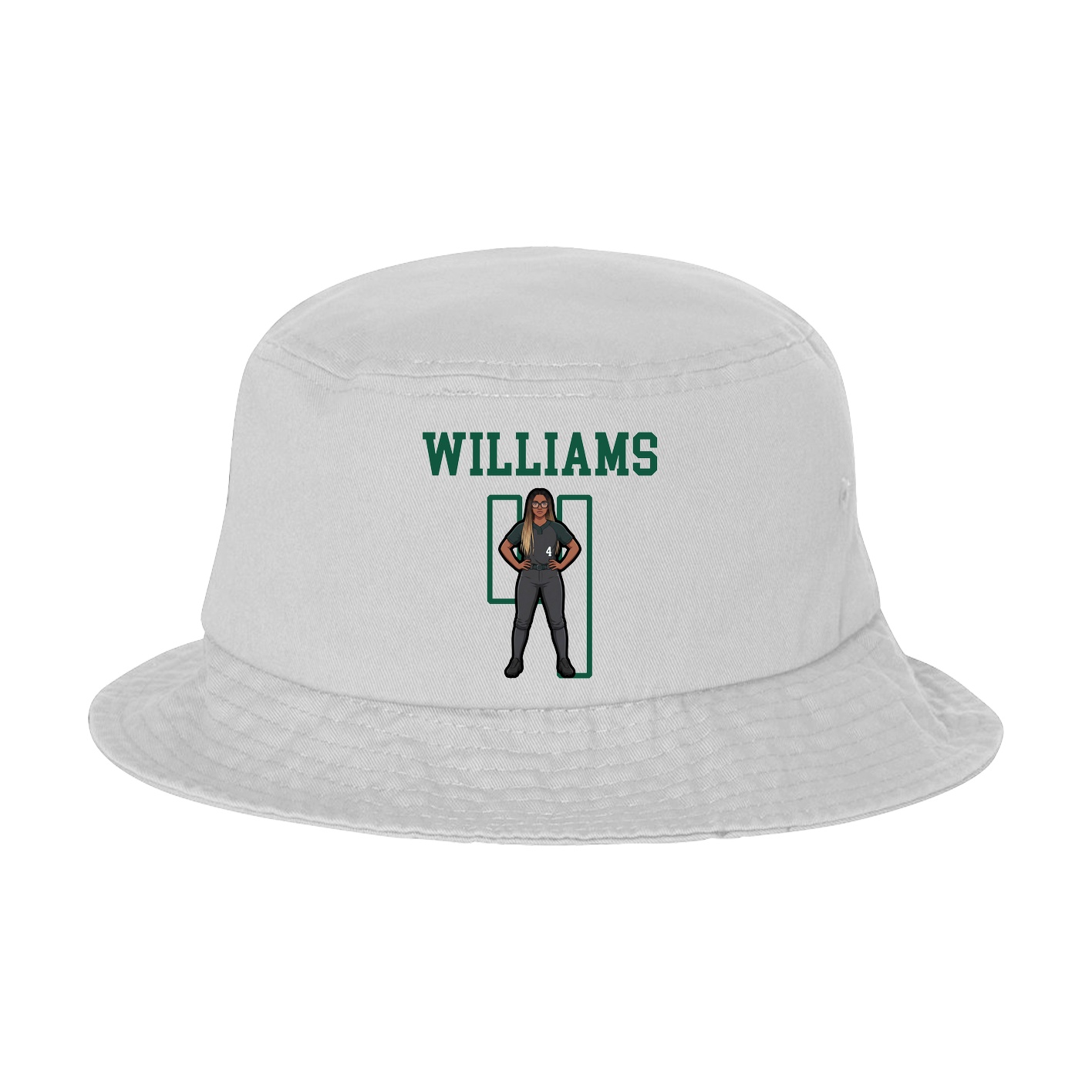 Bucket Cap — Shirsey in White