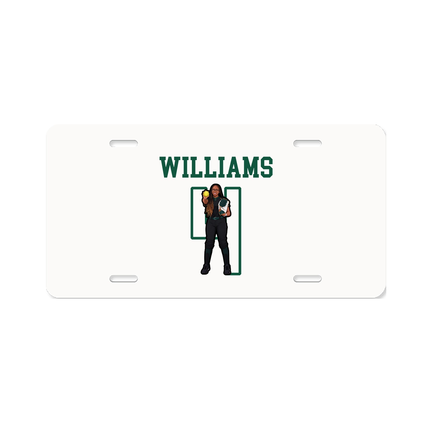 License Plate — Shirsey in Classic