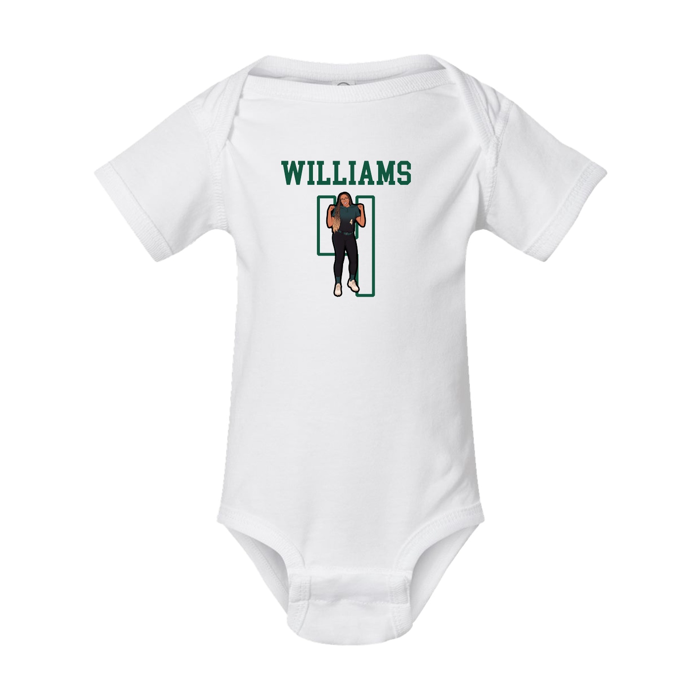 Baby Onesie — Shirsey in White