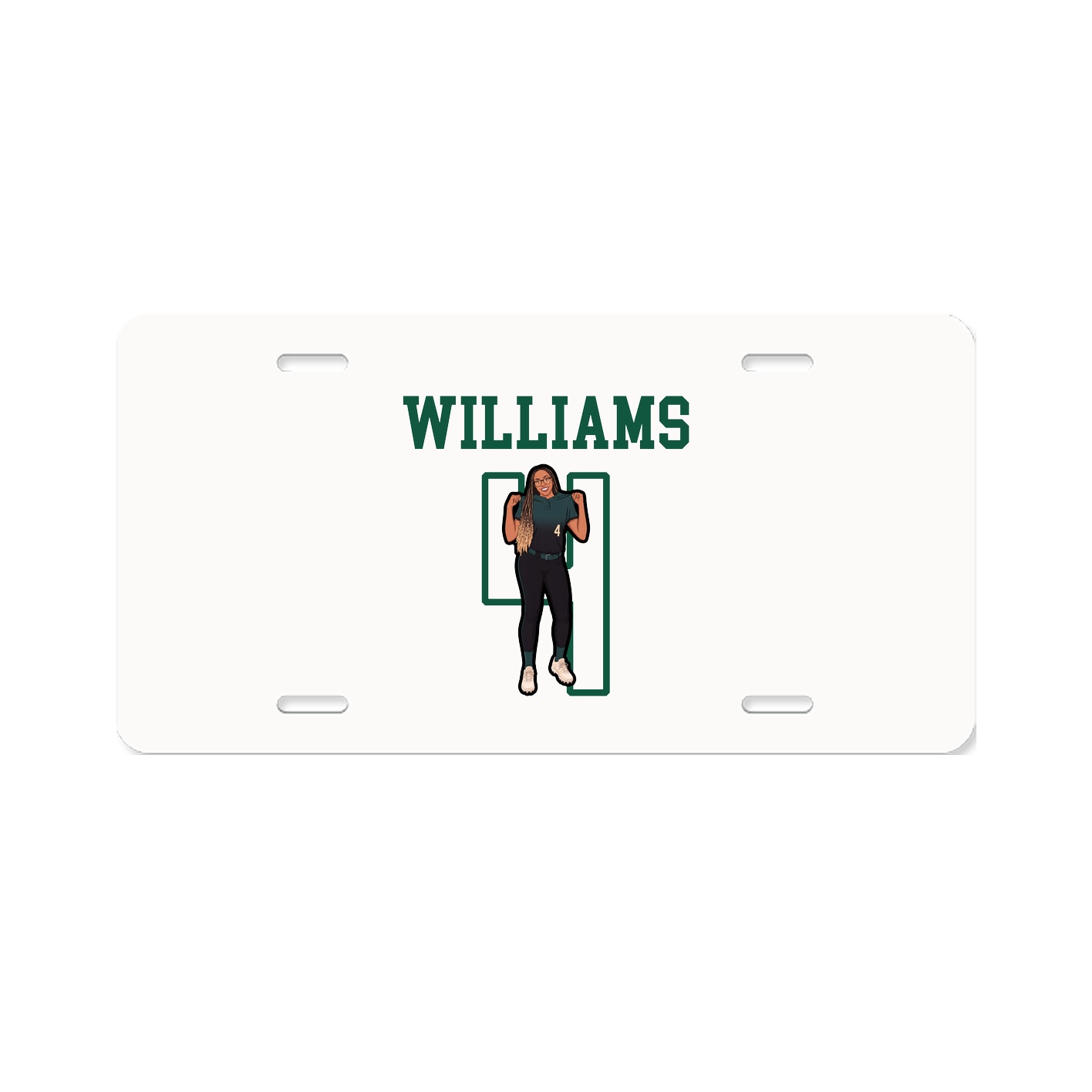 License Plate — Shirsey in Classic