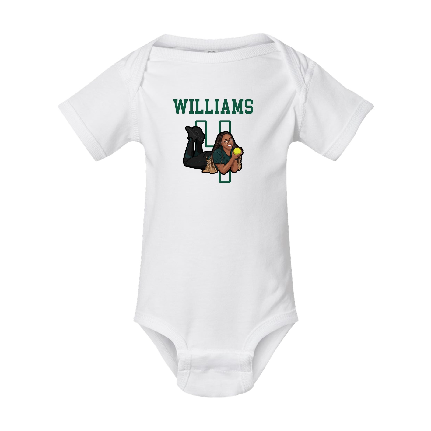 Baby Onesie — Shirsey in White