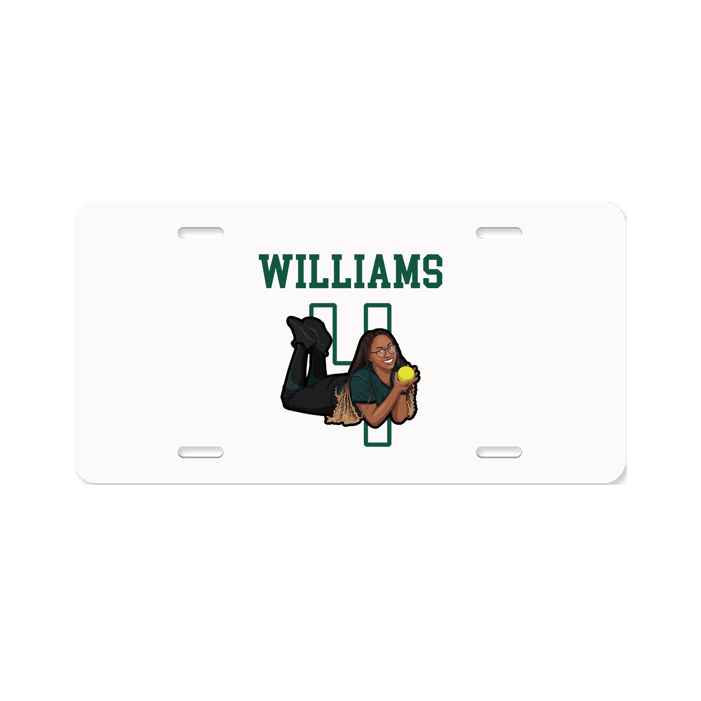 License Plate — Shirsey in Classic