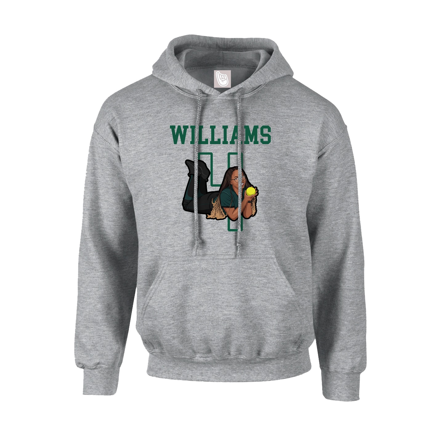 Hoodie — Shirsey in Grey