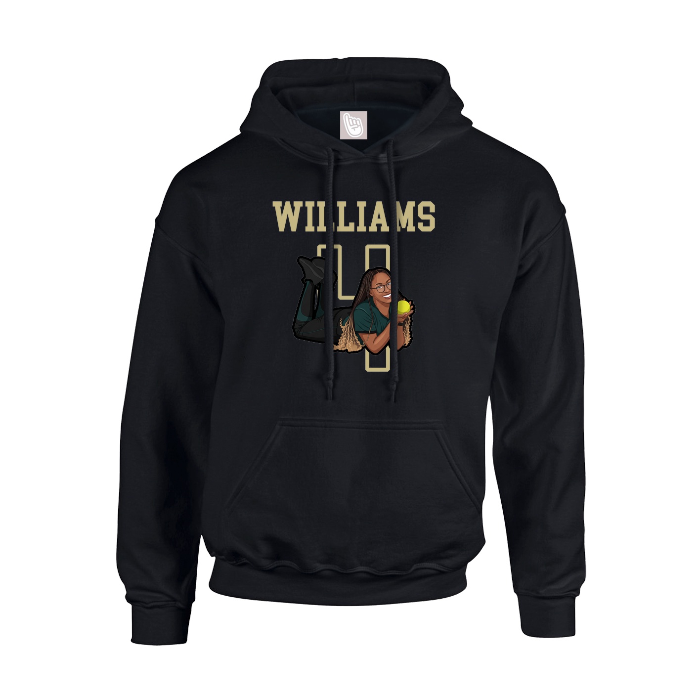 Youth Hoodie — Shirsey in Black