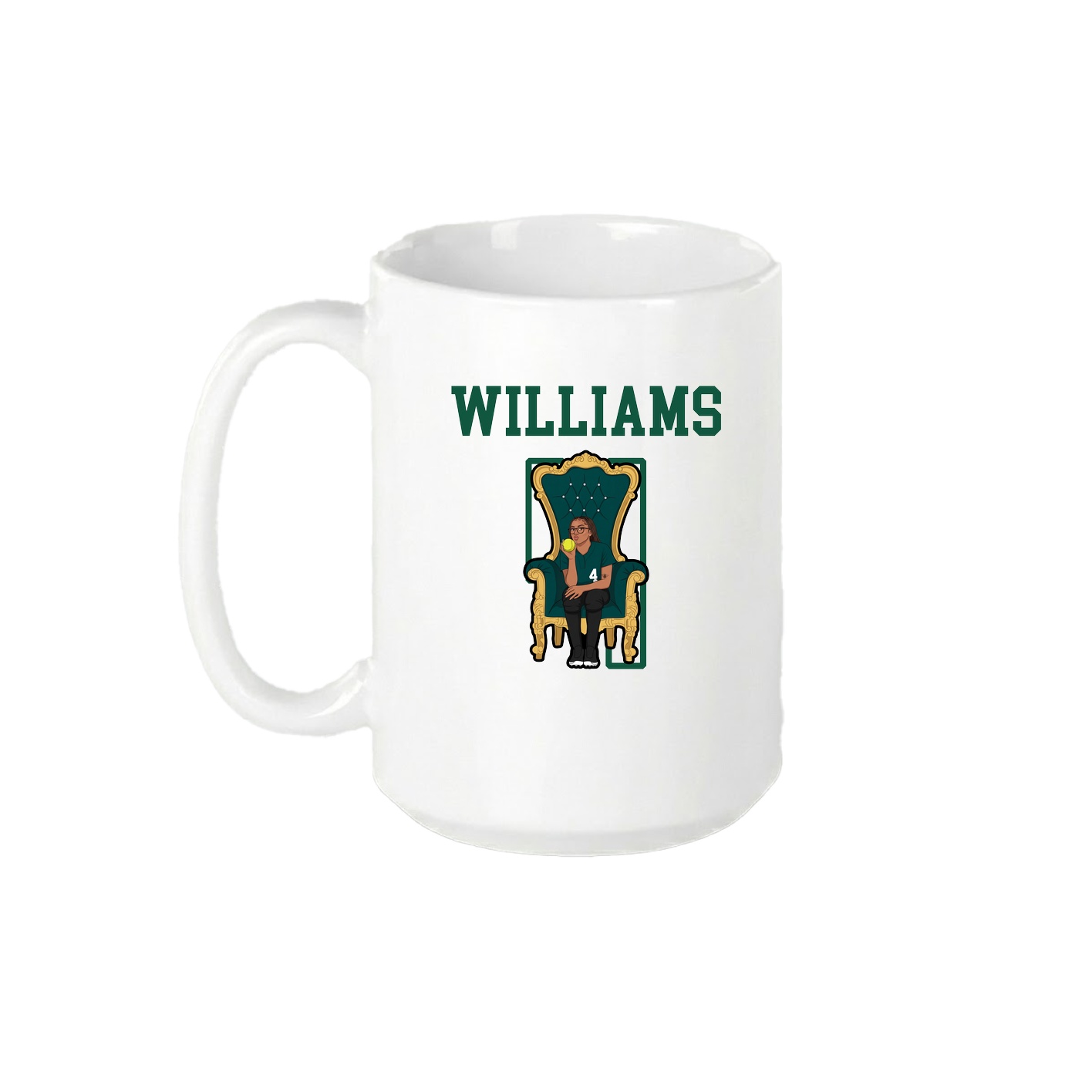 15oz Coffee Mug — Shirsey in White
