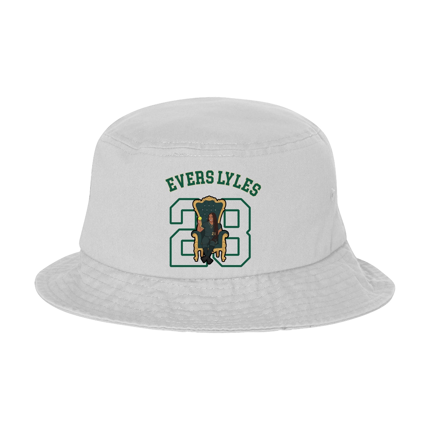 Bucket Cap — Shirsey Arch in White