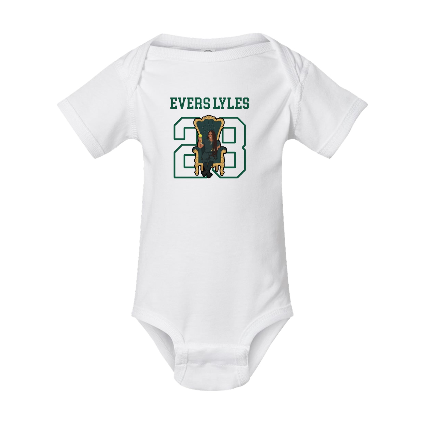 Baby Onesie — Shirsey in White