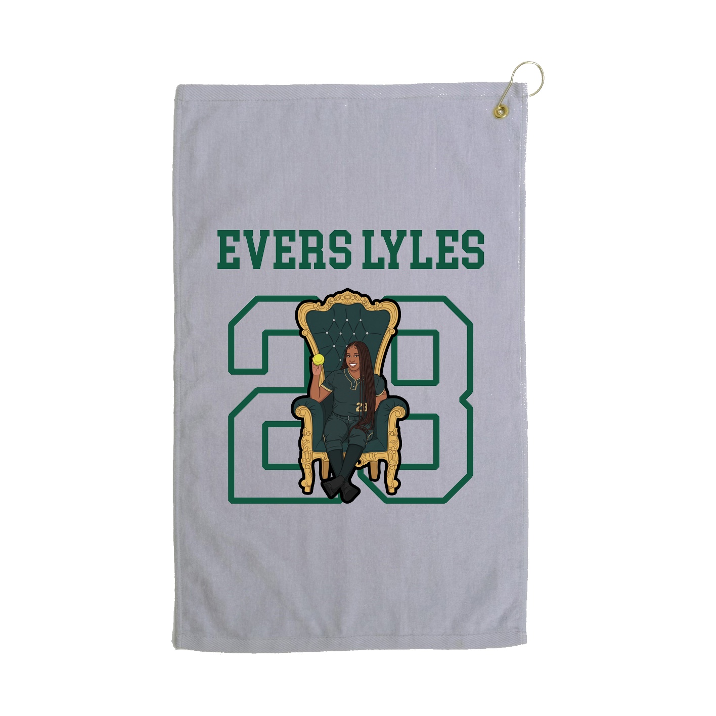 Golf Towel — Shirsey in Grey