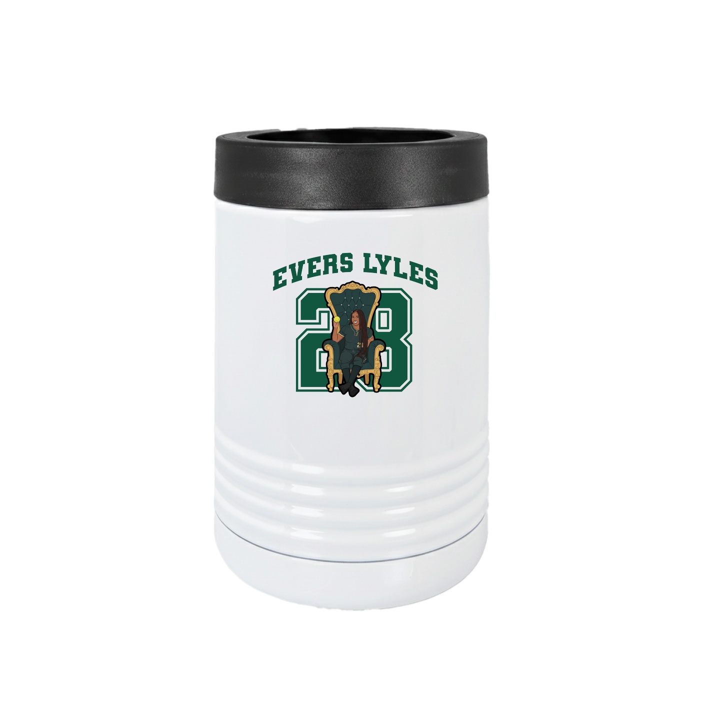Beverage Holder — Number in White