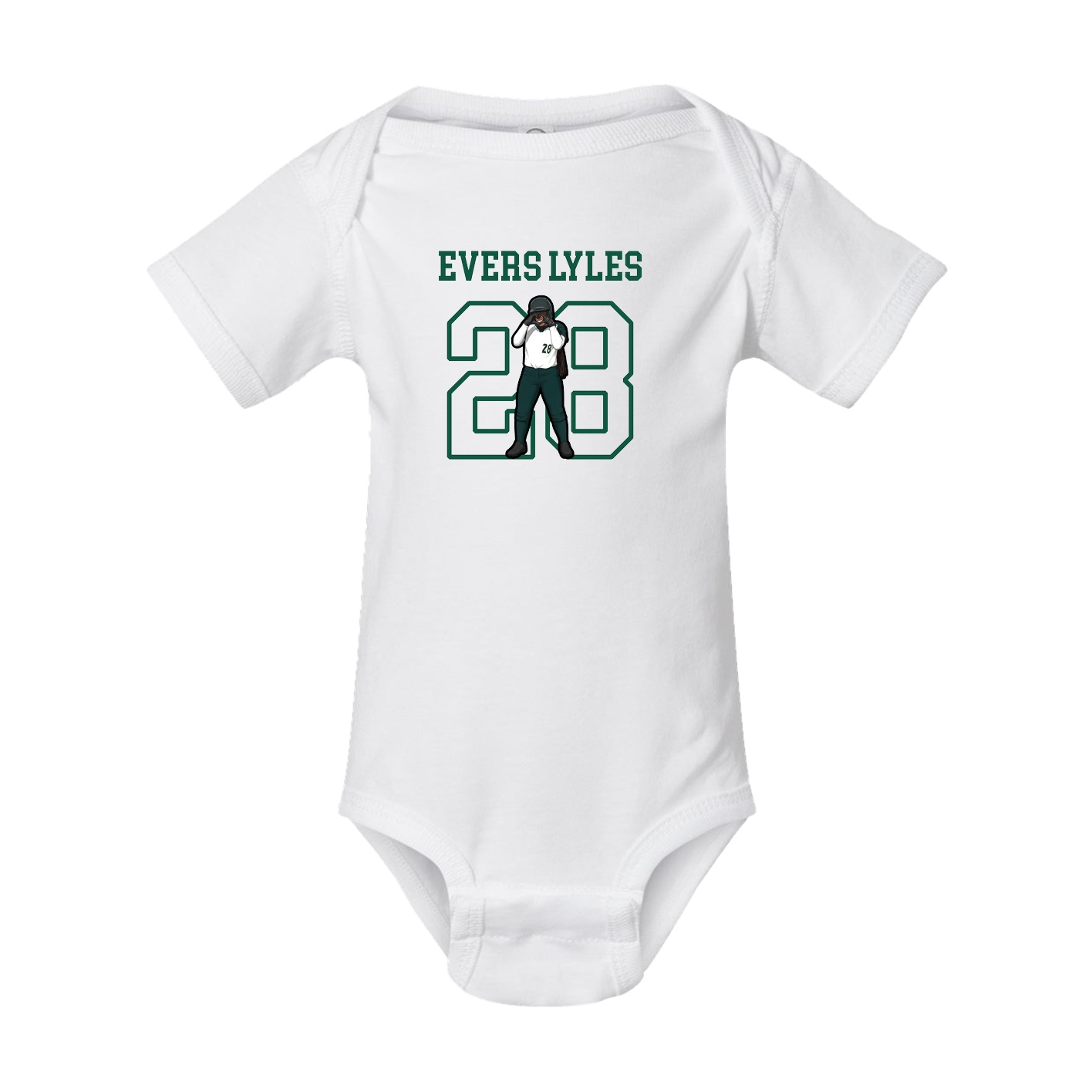 Baby Onesie — Shirsey in White