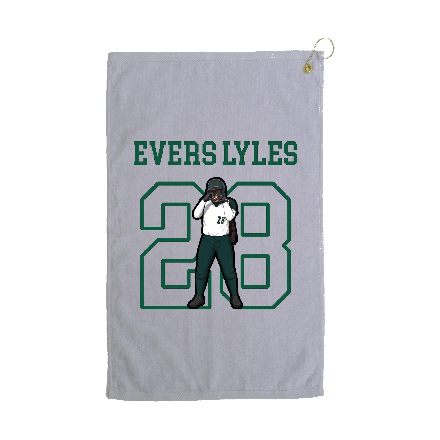 Golf Towel — Shirsey in Grey