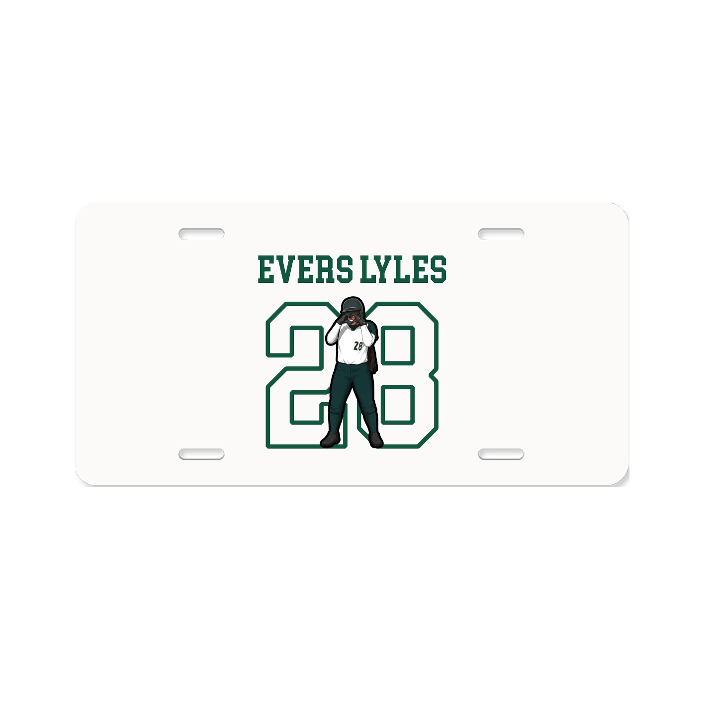 License Plate — Shirsey in Classic