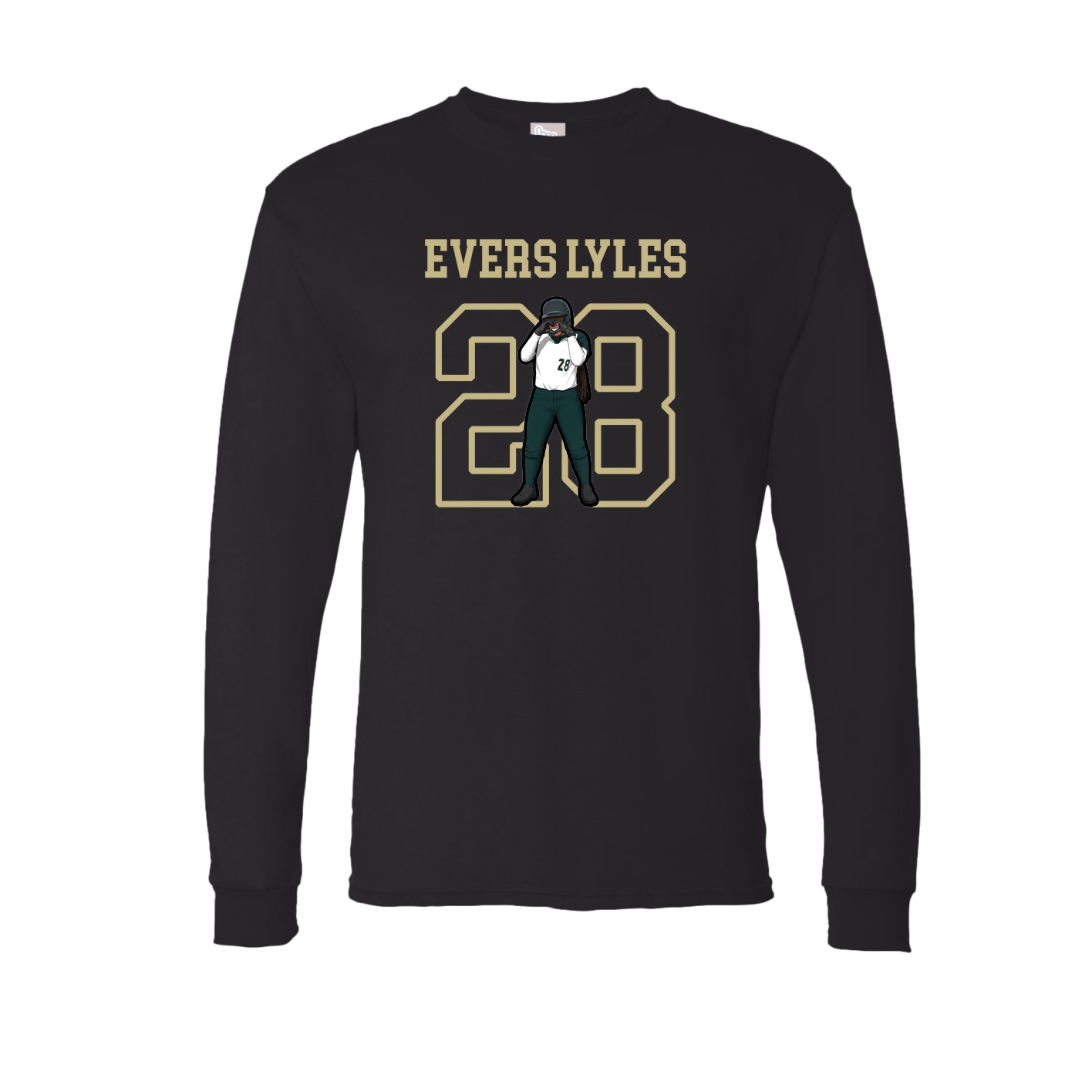 Long Sleeve Tee — Shirsey in Black