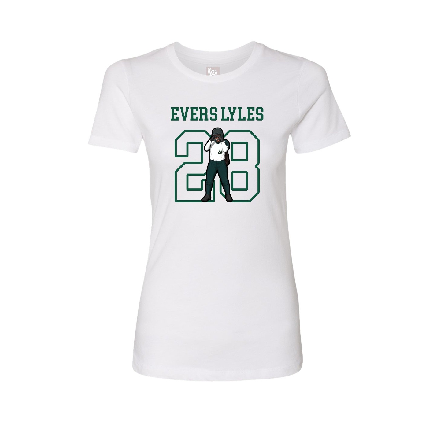 Fitted Women's Tee — Shirsey in White