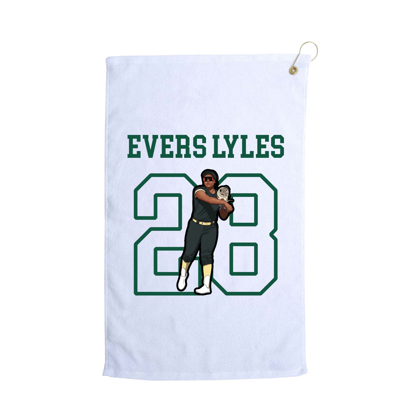Golf Towel — Shirsey in White