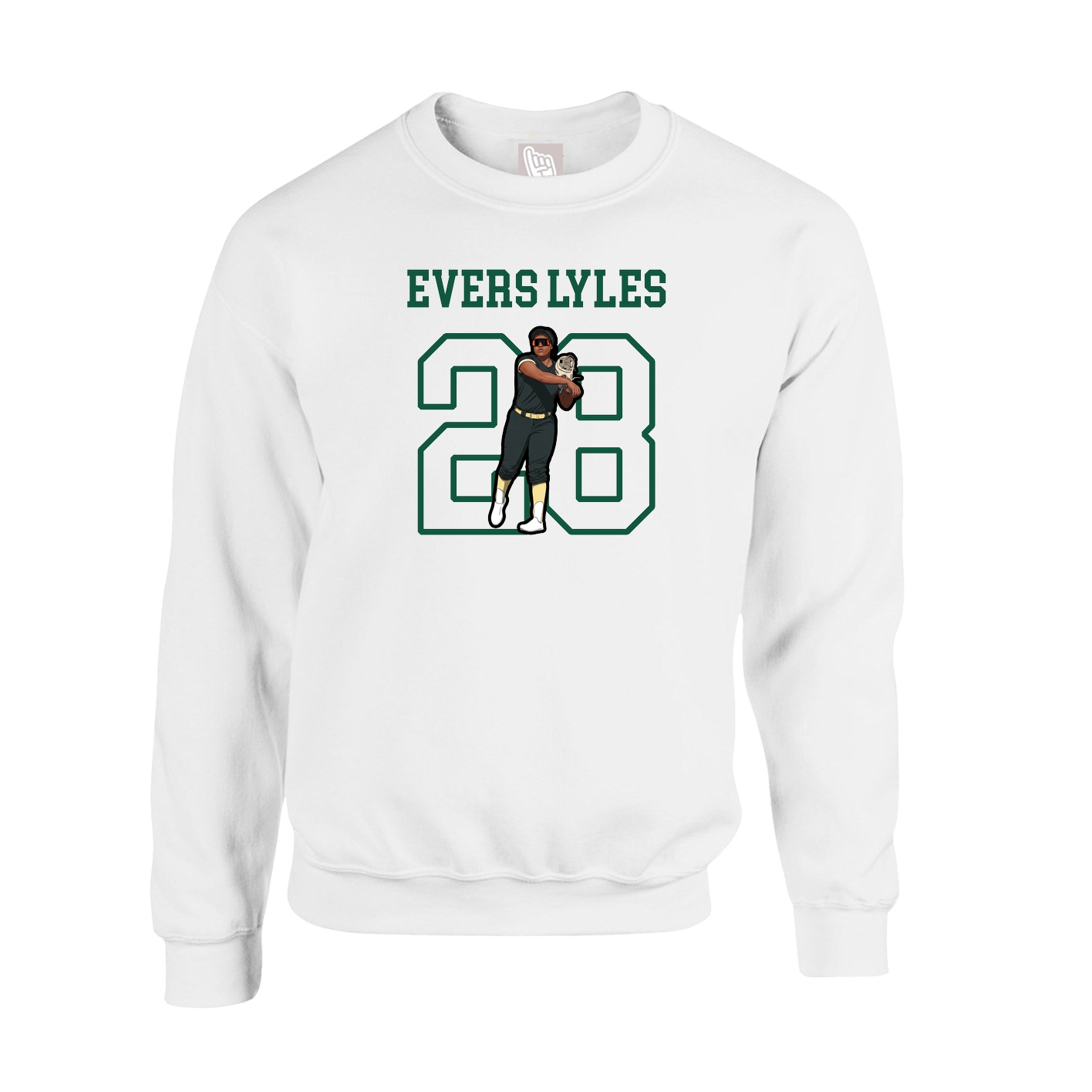 Fleece Crew — Shirsey in White