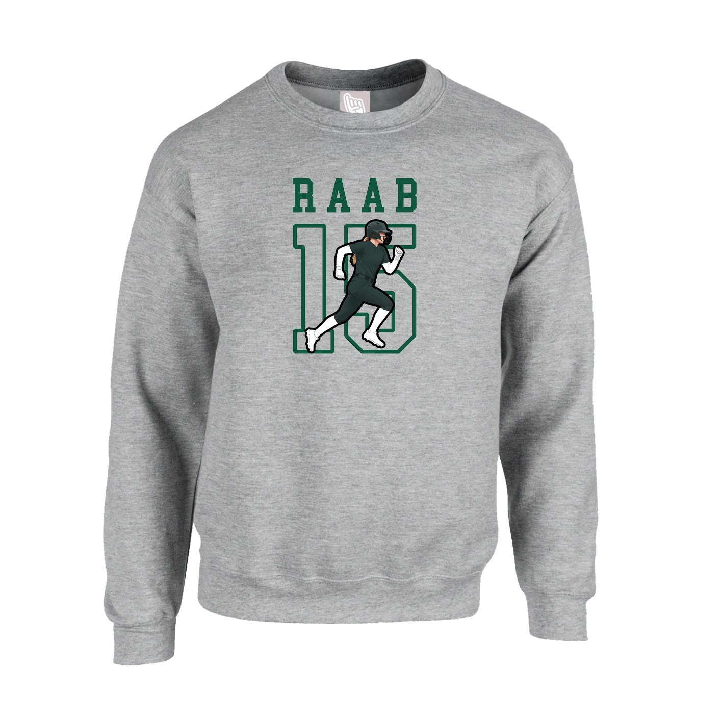 Fleece Crew — Shirsey in Grey