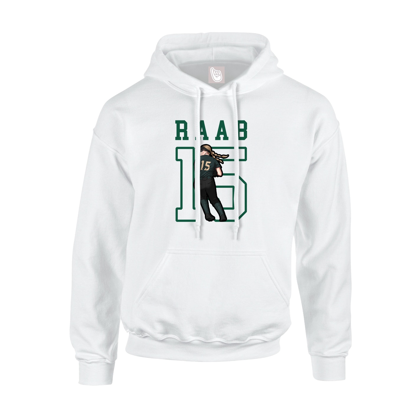 Youth Hoodie — Shirsey in White
