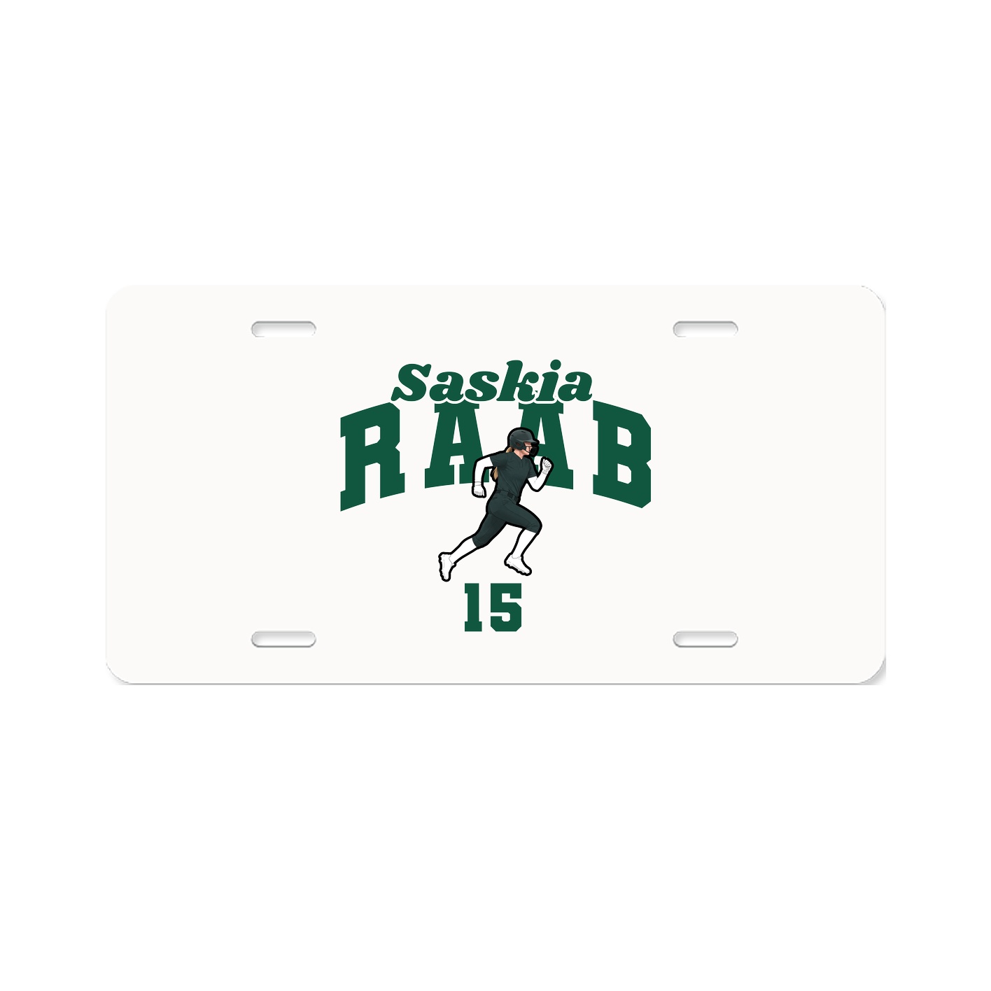 License Plate — Signature Arch in Classic