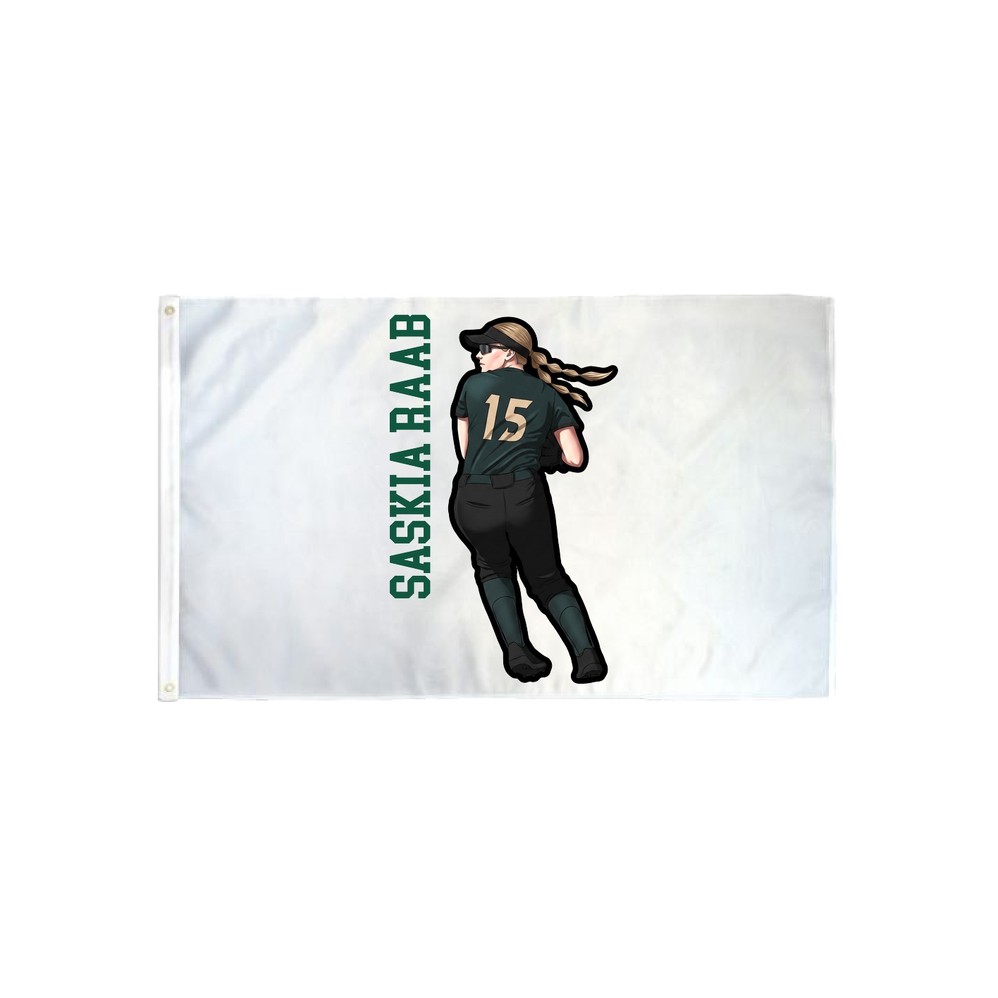 3x5 Flag — Name Vertical in Classic