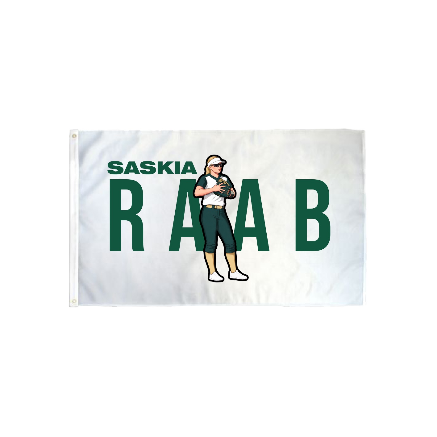 3x5 Flag — Player Name in Classic