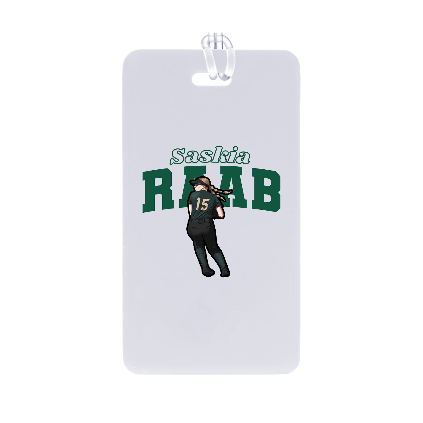 Bag Tag — Name Arch in Classic