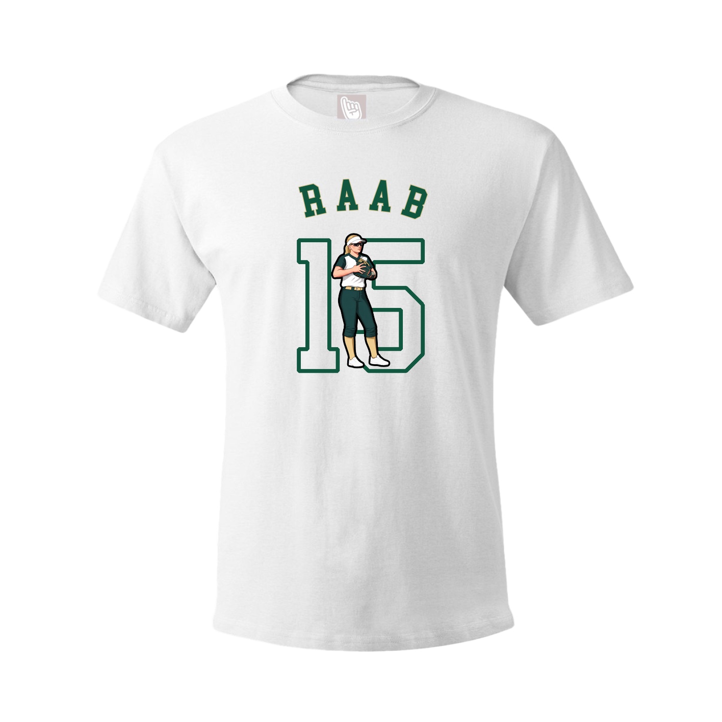 Tee — Shirsey Arch in White