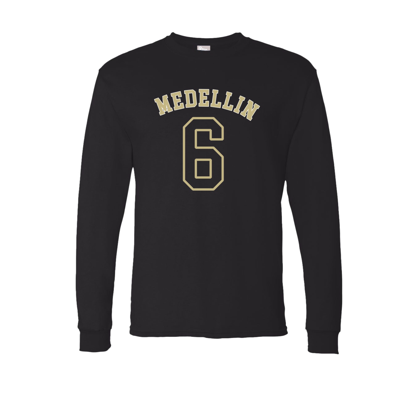 Long Sleeve Tee — Shirsey Arch in Black