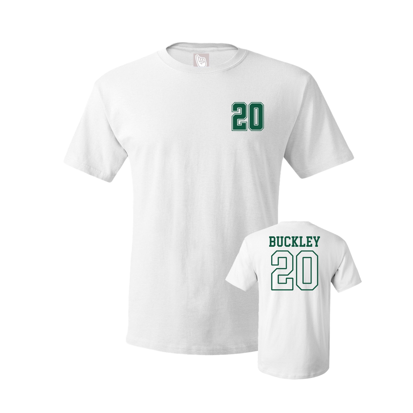 Tee — Chest Back in White