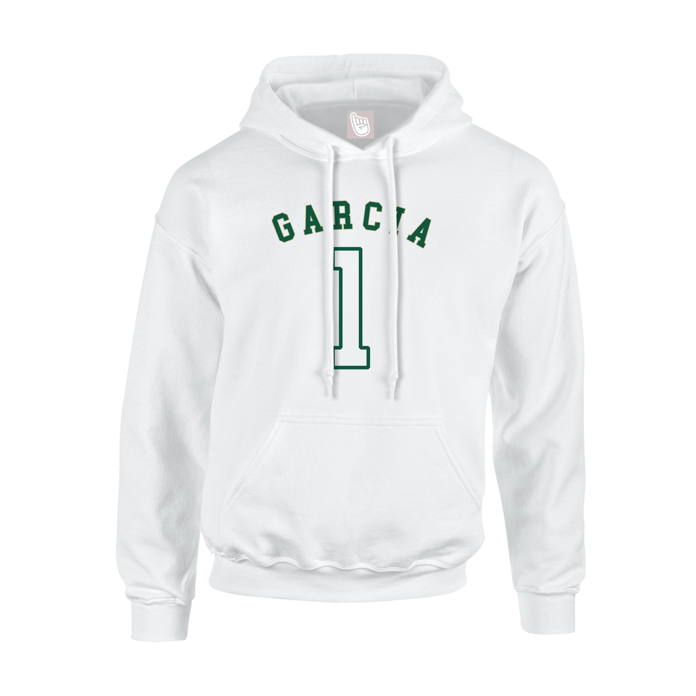 Hoodie — Shirsey Arch in White