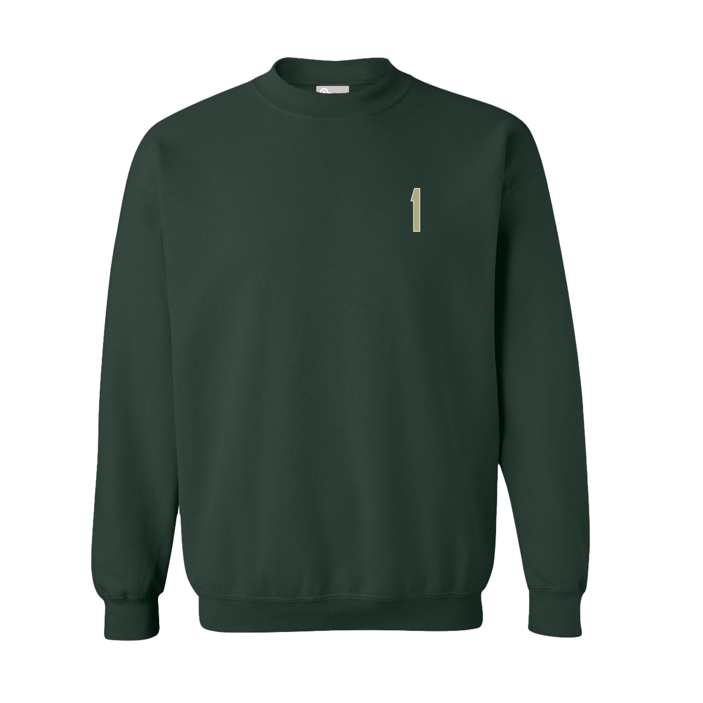Fleece Crew — Front Shirsy in Green