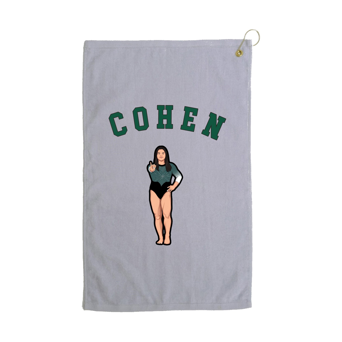 Golf Towel — Shirsey Arch in Grey