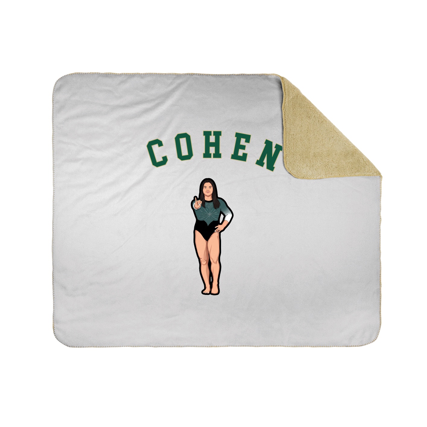 Throw Blanket — Shirsey Arch in White