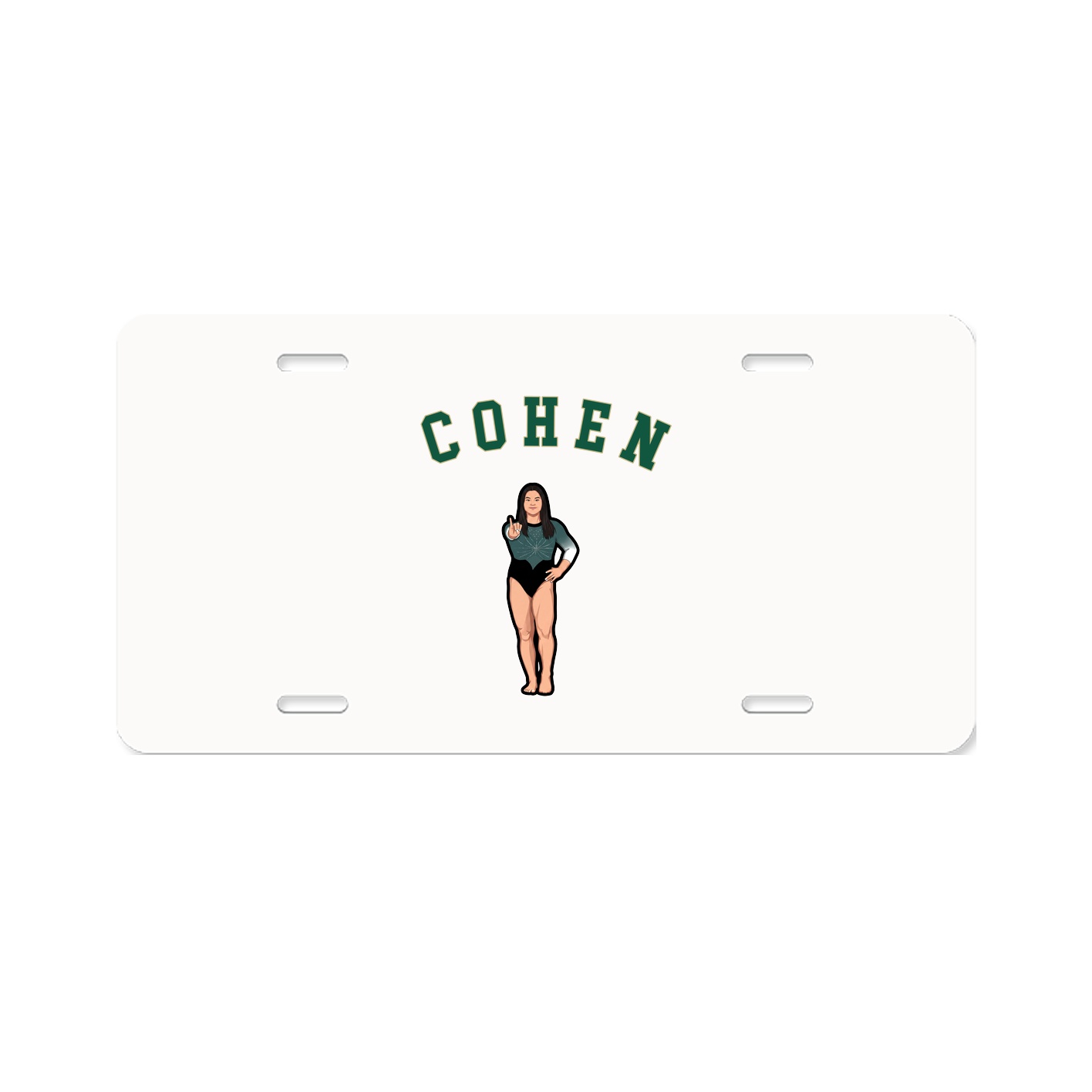 License Plate — Shirsey Arch in Classic