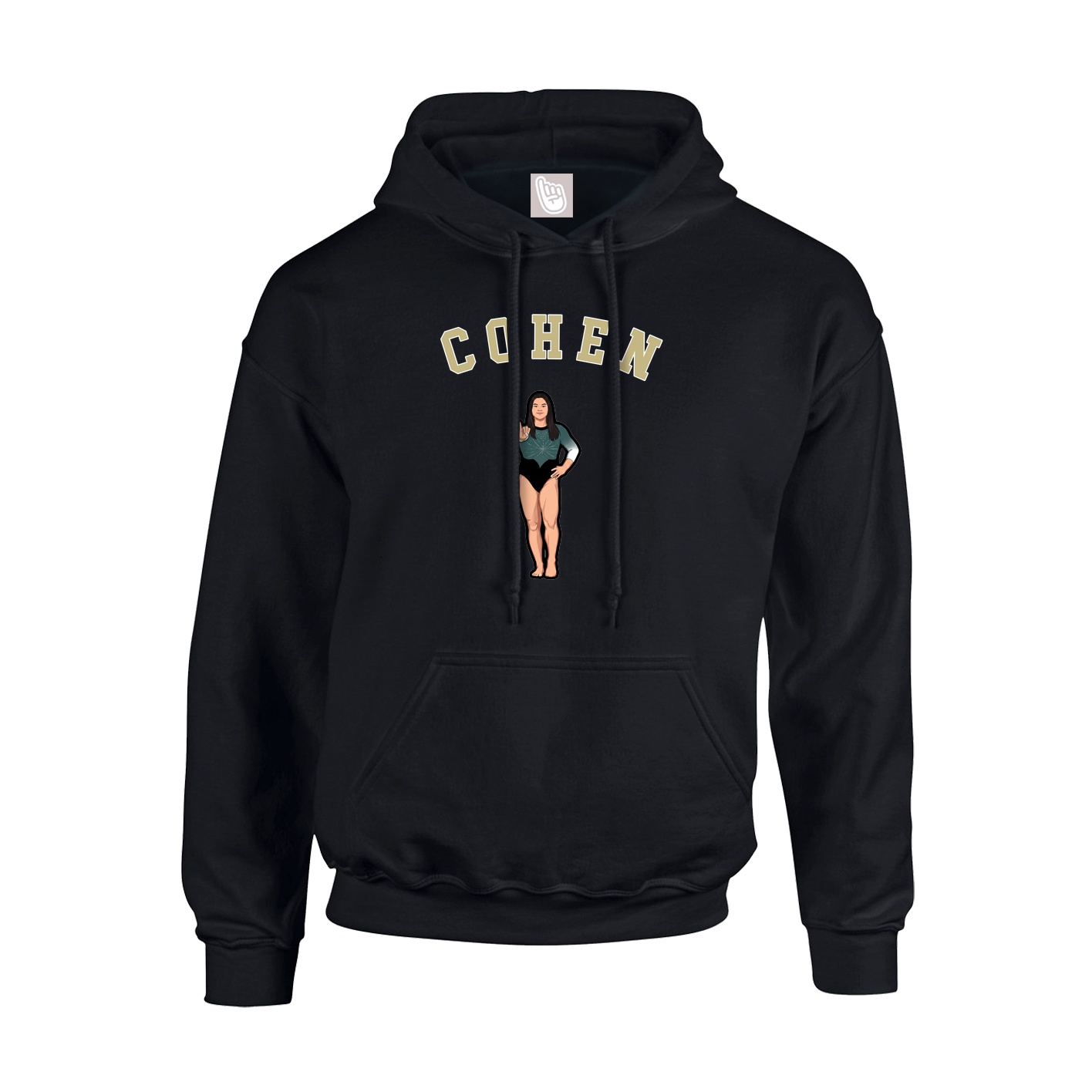 Hoodie — Shirsey Arch in Black