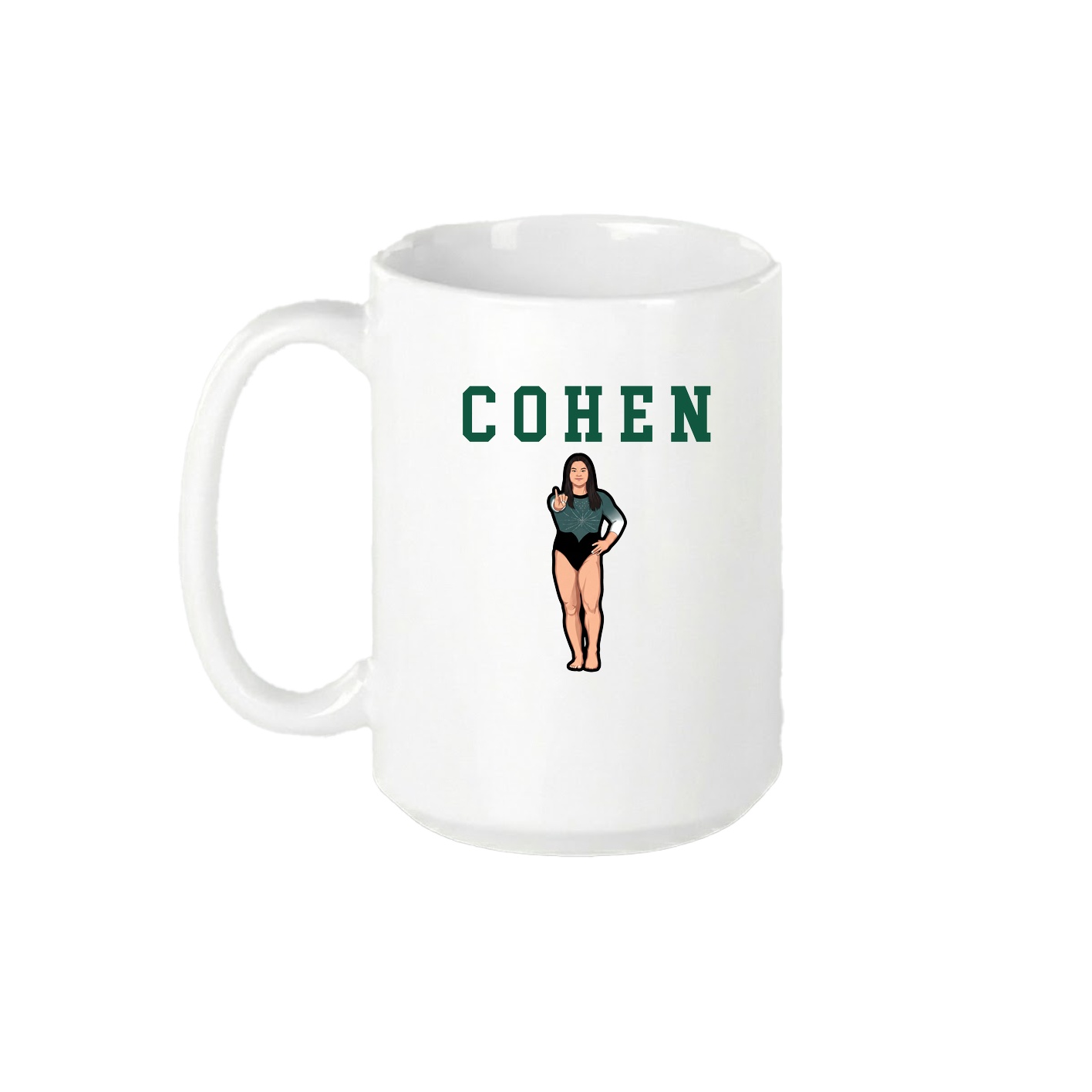 15oz Coffee Mug — Shirsey in White