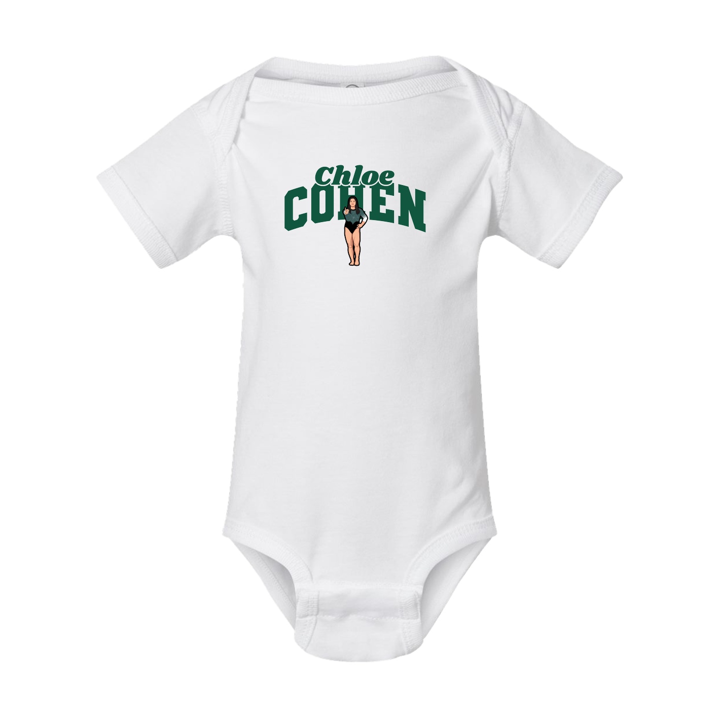 Baby Onesie — Signature Arch in White