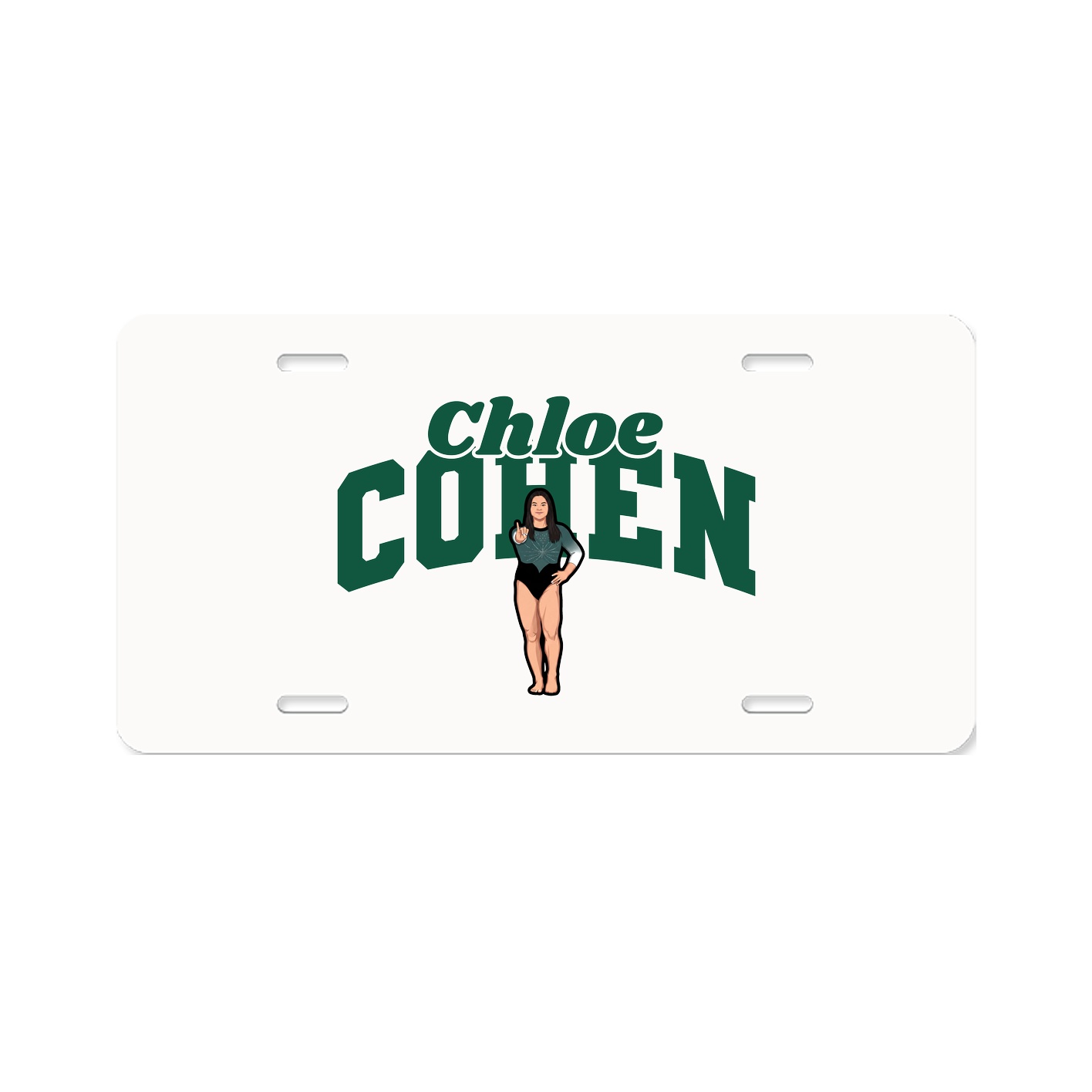 License Plate — Signature Arch in Classic